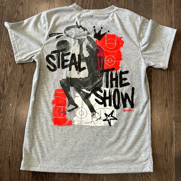 And1 Tshirt size 14/16 (XL) - Picture 2 of 4